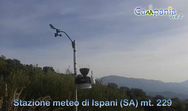 Foto della stazione meteo Ispani (SA)